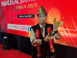 Paralegal Justice Award 2023 : Lurha  Balai Agung bawa pulng paralega justice Award 2023