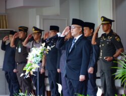 Pj Bupati Muba Apriyadi Pimpin langsung Upacara Hari Lahir Pancasila