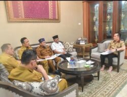 Sowan ke Pj Gubernur, Pj Bupati Apriyadi Laporkan Progress Pembangunan Jalan Tol di Muba