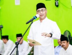 Safari Ramadhan Terakhir di Bulan Suci, Pj Bupati Muba disambut Antusias Warga Lawang Wetan
