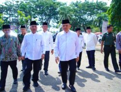 Lepas 270 JCH Muba , Pj Bupati Sandi Fahlepi Minta Jemaah Jaga Kesehatan