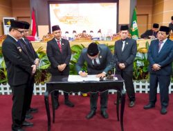 DPRD Banyuasin Gelar Rapat Paripurna Umumkan Hasil Pilkada Kab Banyuasin