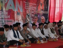 Irian Setiawan Wakil Ketua DPRD Banyuasin Hadiri Safrlari Ramadhan Di Masjid Al-Azhari Sungai Pinang