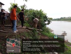 Tim Pemkab Muba Lakukan Kaji Cepat Longsor di Rantau Panjang