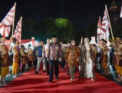 Bupati Muba HM. Toha Hadir langsung bersama Patimah Ketua TP PKK Muba.