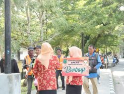 DWP BPKAD Muba Berbagi Takjil, Tebar Kepedulian di Bulan Penuh Berkah