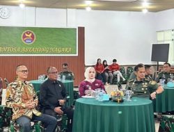 Komisi III DPRD Banyuasin H.Daspini SH, Menghadiri Rapat Kordinasi Teknis (Rakornis) TNI Manunggal Membangun Desa (TMMD)